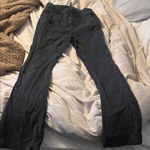 American Eagle Courdaroy Black Boot Cut Pant